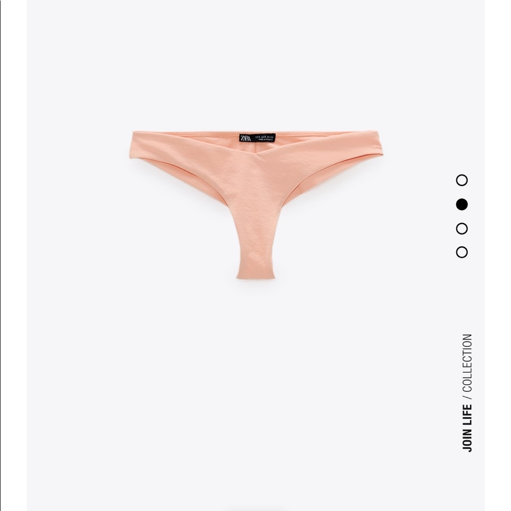Zara cheeky bikini bottom